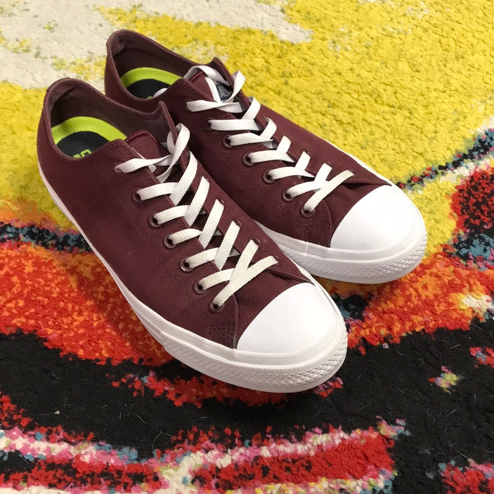 Maroon Converse All Star
